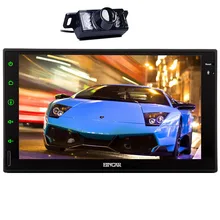 Android 5.1 PC Mirror RDS APP CAM No-DVD Tablet Navigator SD System 4-Core Car Stereo USB GPS Radio Sub FM AMP Logo