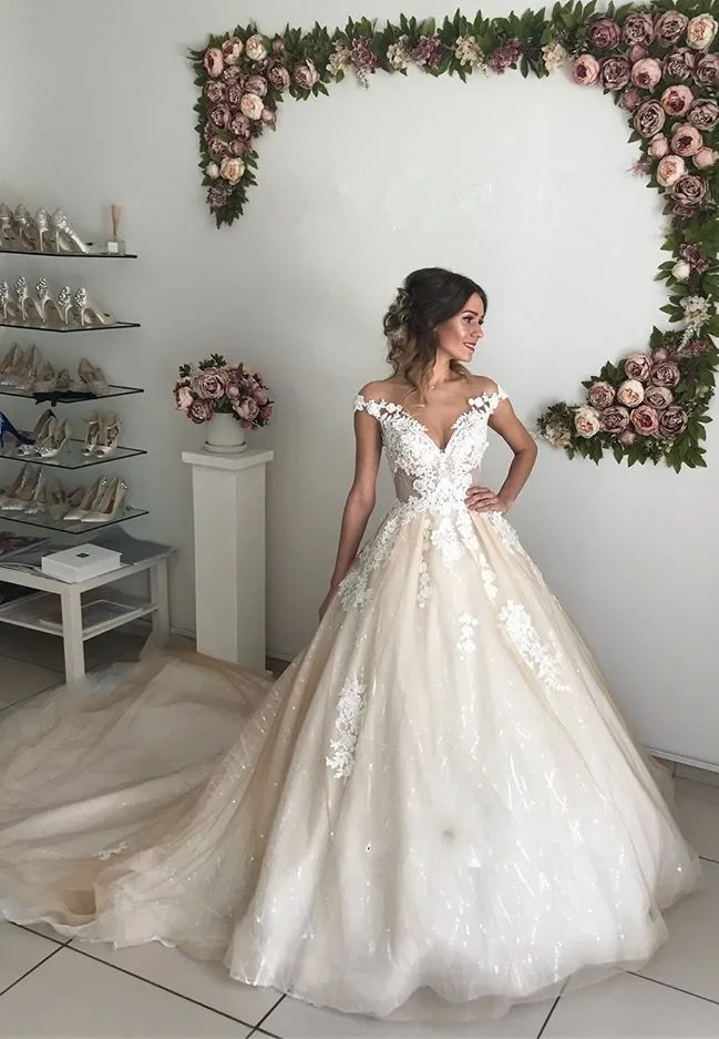 SHJ112 роскошное платье Vestido De Noiva Элегантное свадебное платье винтажные Свадебные платья на заказ Robe De Mariee