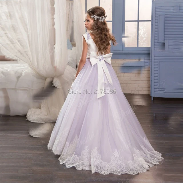 Vestidos De comunión para Vestidos De princesa con apliques, Vestido De Flores De Primera comunión, 2018 _ - AliExpress Mobile