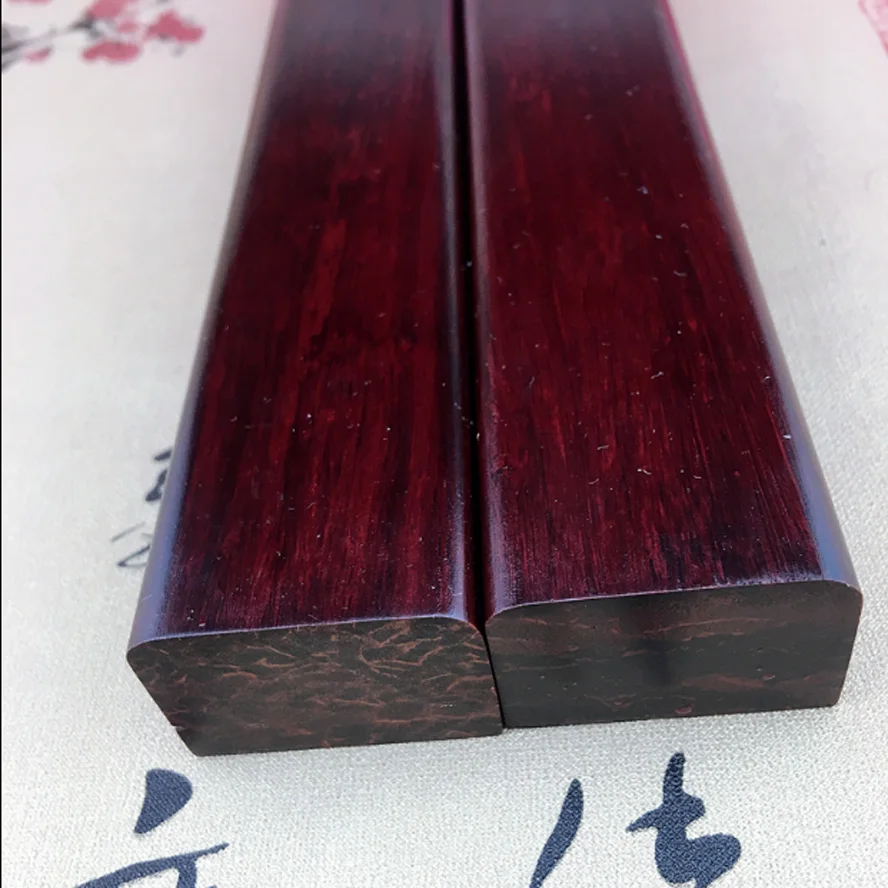 1 Pair Hard Wood Paperweights for Calligraphy Painting