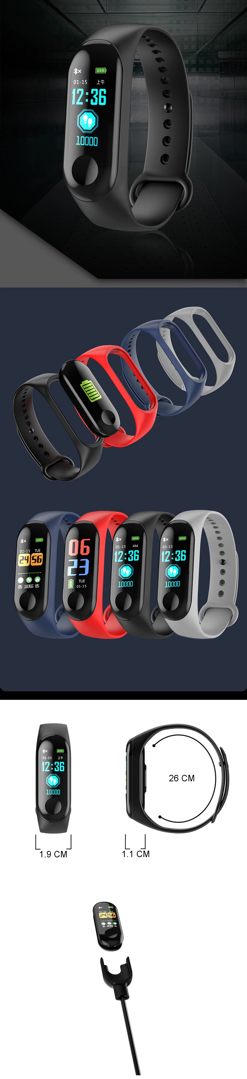 Спортивный Браслет, умные часы для женщин и мужчин, для Android, IOS, Smartwatch, фитнес-трекер, новая Электроника, умные часы, Wach IP68, водонепроницаемые