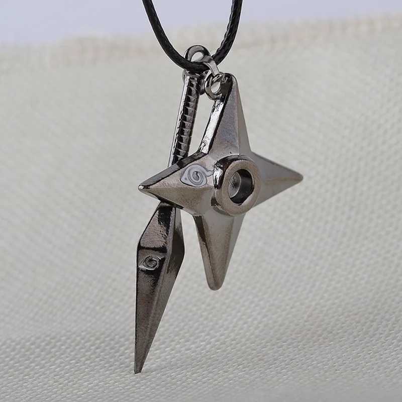 Kunai Shuriken Дротика искусственное оружие удзумаки Наруто кожаная веревка Ниндзя