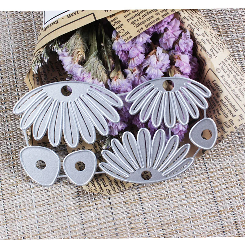 

New Design Craft Metal Cutting Dies New Fflower Decoration Scrapbooking Album Paper DIY Card Craft Embossing Die Cuts#051
