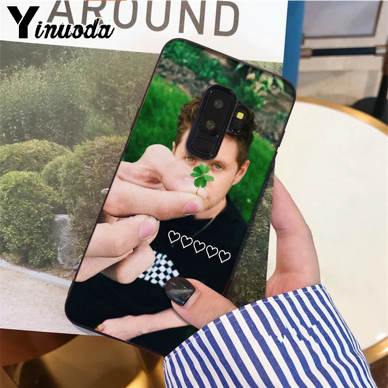 Yinuoda Niall Horan Силиконовый ТПУ мягкий черный чехол для телефона Samsung S9 plus S5 S6 S6edge S6plus S7