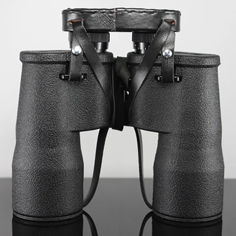  T98 type 10X50 Telescope double tube HD military standard low light night vision with cowhide box o