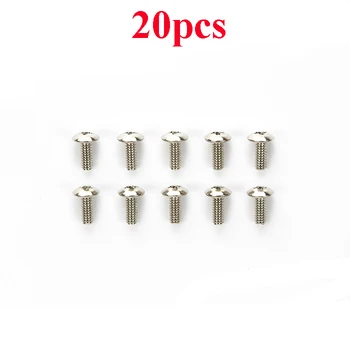 

20Pcs 5mm Round Head Screws 94802 Truss Screw for RC Model Cars Spare Parts DIY Tamiya Mini 4WD Racing Accessories