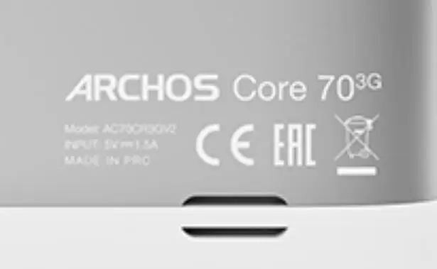 Белый сенсорный экран для Archos Core 101 3g/101 3g V2/101 4G V3/70 3g/70 3g V2 емкостный сенсорный экран панель Ремонт - Цвет: AC70CR3GV2  white