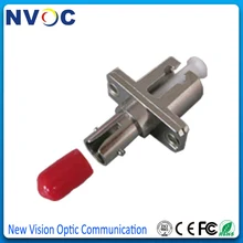 5 шт./лот, LC Женский к ST Женский Круглый к круглому оптоволоконному адаптеру, LC-ST оптоволоконный фланцевый переходник