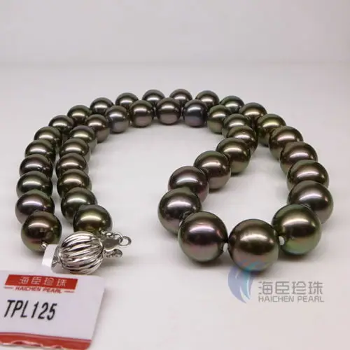 

Free Shipping >>>>>18inch 9-10mm tahitian BLACK RED PEARL NECKLACE