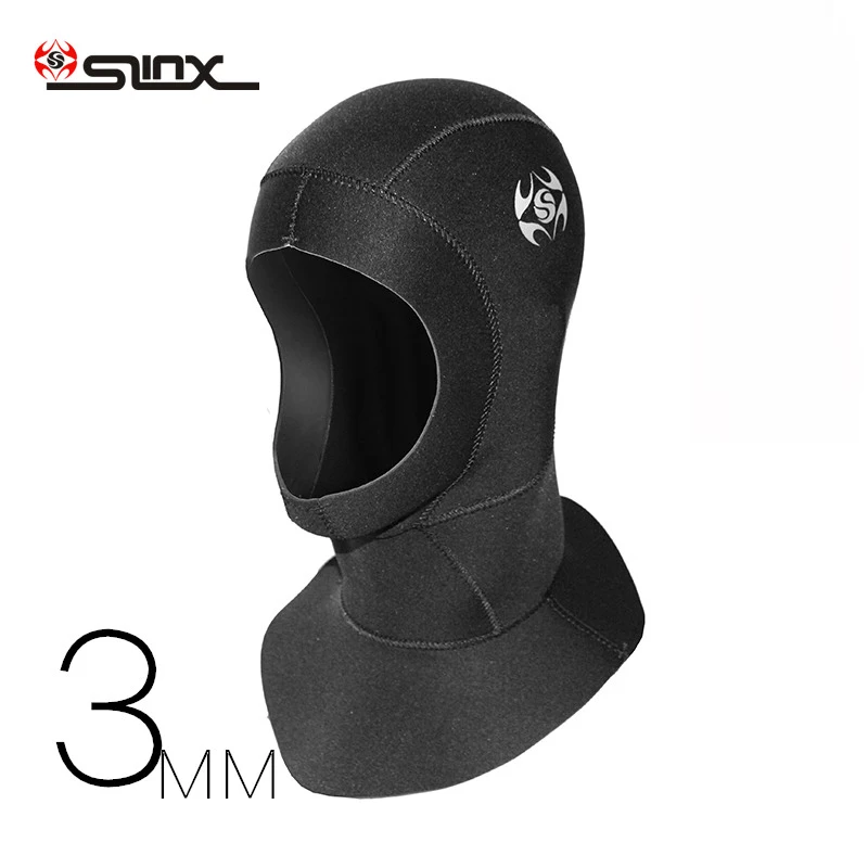SLINX Scuba Diving Hood 3mm neoprene hoods dive sporting fishing men Waterproof keep warming hat wetsuit hood