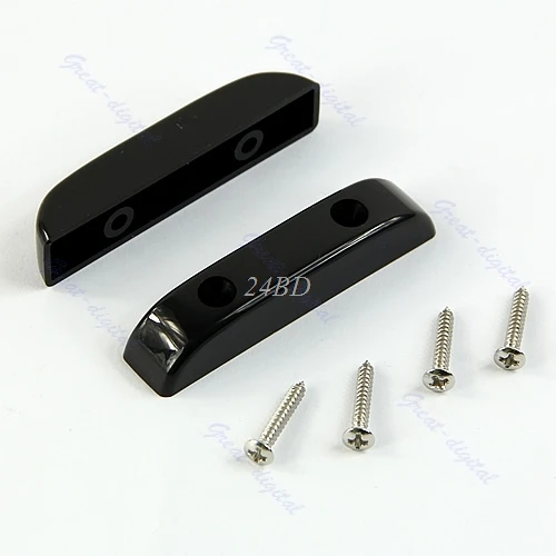 

Black Thumb Rest/Tug Bar/Finger Pull For Bass Guitar 2PCS/SET