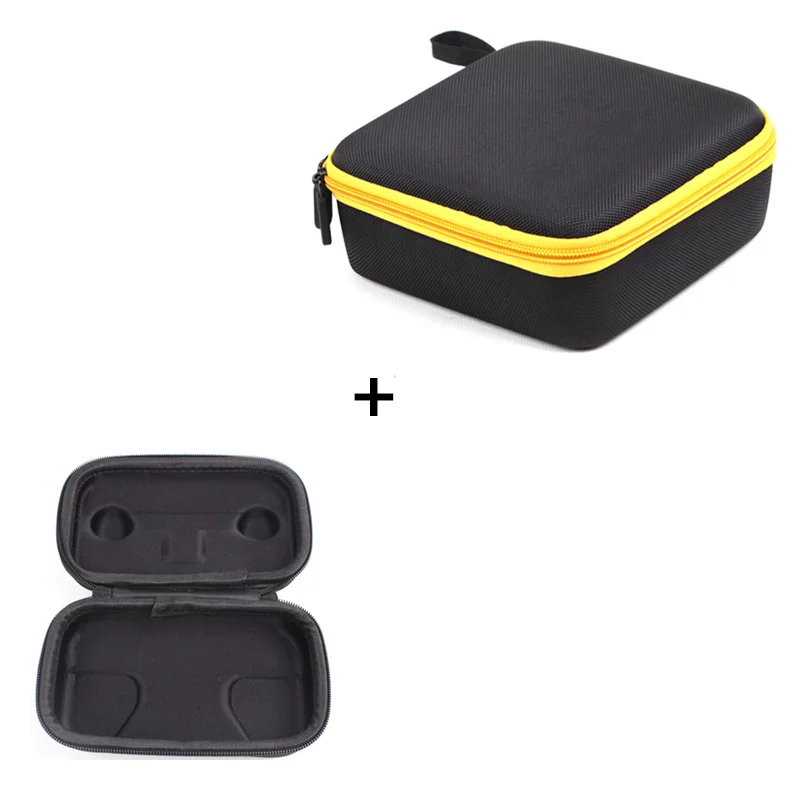 Для DJI Spark Мини Портативная сумка для хранения сумка для переноски чехол может держать корпус БПЛА батарея реквизит кабель+ сумка для дистанционного управления - Цвет: Цвет: желтый