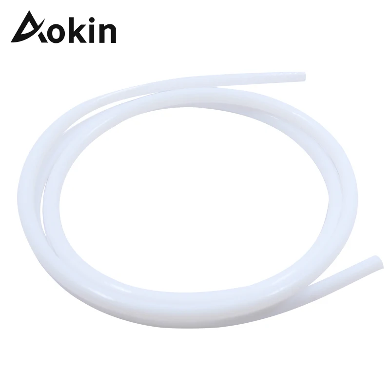 Aokin 1 M تفلون أنبوب 3D طابعة PTFE أنبوب تفلون الأنابيب إلى J-رئيس Hotend بودين الطارد V5 V6 1.75 مللي متر 3 مللي متر خيوط ID 2 مللي متر 3 مللي متر 4 مللي متر