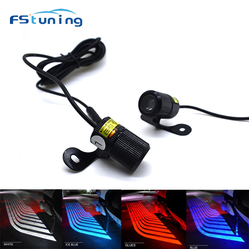 

motorcycle Angel Wings Car Welcome Light Shadow Light Projector Car LED Door Warning Light Lamp for harley honda kia motorcycle
