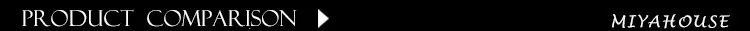 product comparison
