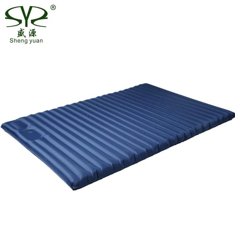 Толстая 10 см надувная подушка походный коврик портативный коврик для сна открытый тент двойной надувной матрас для кровати пляжный коврик для пикника