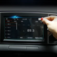 7 inch Car Styling GPS Navigation Screen Steel Protective Film For Kia Sportage QL 2016 2017 Control of LCD Screen Car Sticker