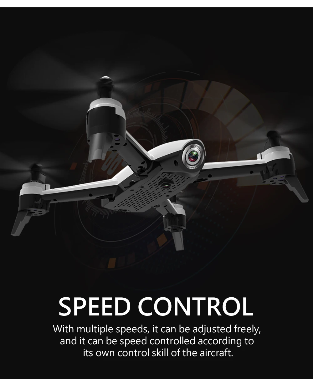 Дрон 1080P 4K SG106 с двойной камерой WiFi в режиме реального времени аэрофотосъемка широкоугольный оптический поток RC Квадрокоптер вертолет игрушки