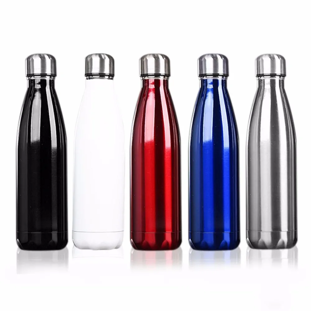 500ml bicycle Bottle Coffee Tea font b Bowling b font Insulated Stainless Steel Bottle Vacuum Flask