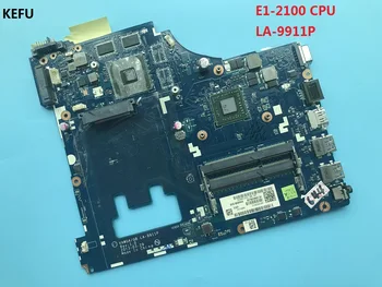 

KEFU laptop mainboard for Lenovo G505 motherboard with E1-2100 cpu 1.5GHz DDR3 Video card VAWGA/GB LA-9911P DDR3 tested fully