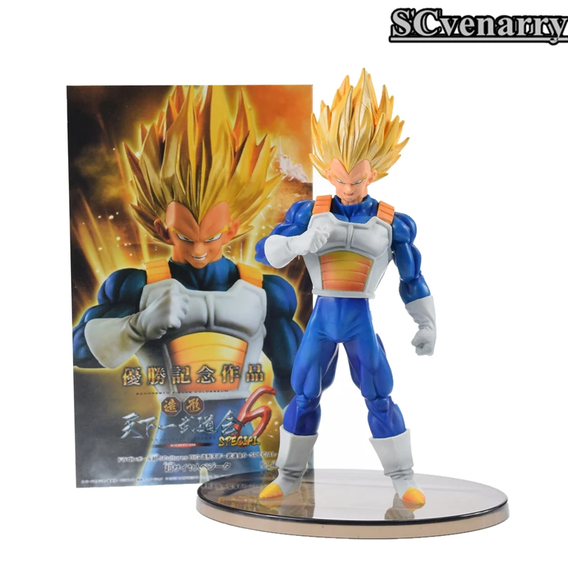 20cm Dragon Ball Z Vegeta Figure Toy Tenkaichi Budokai 6 Super Saiyan Special Ver Anime DBZ Model Doll Baby Toys | Игрушки и хобби