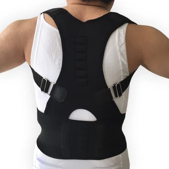 Customized Magentic Posture Corrector Vest Orthopedic Back Braces Back Support Belt Adjustable Corrector Postural