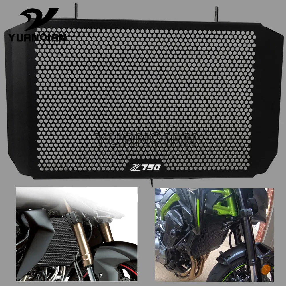 Stainless Steel Motorcycle Radiator Guard Protector Grill Cover