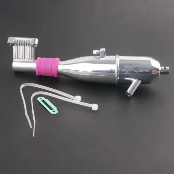 

Free Shipping HSP 1:10 RC Exhaust Pipe Tubing Aluminium Alloy Model Car Spare part Upgrade For 102009 02026 Vehicle Accessories