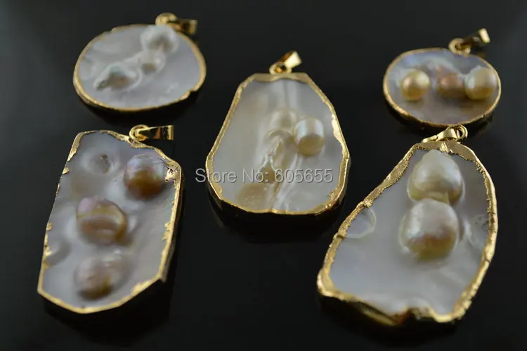 Ожерелье с подвеской &quotперламутровая Швабра&quot|mother of pearl|mother pearl shellmother pendant |
