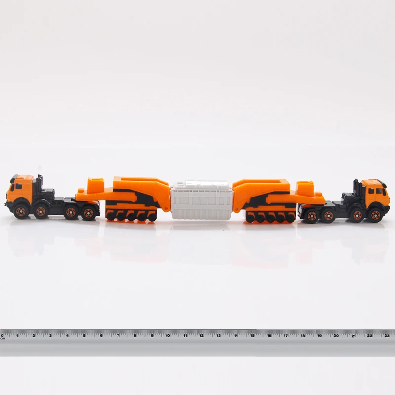 Takara Tomy Tomica Mercedes-Benz 4850 тип 240 Schnabel Трейлер#127 металлический литой автомобиль грузовик