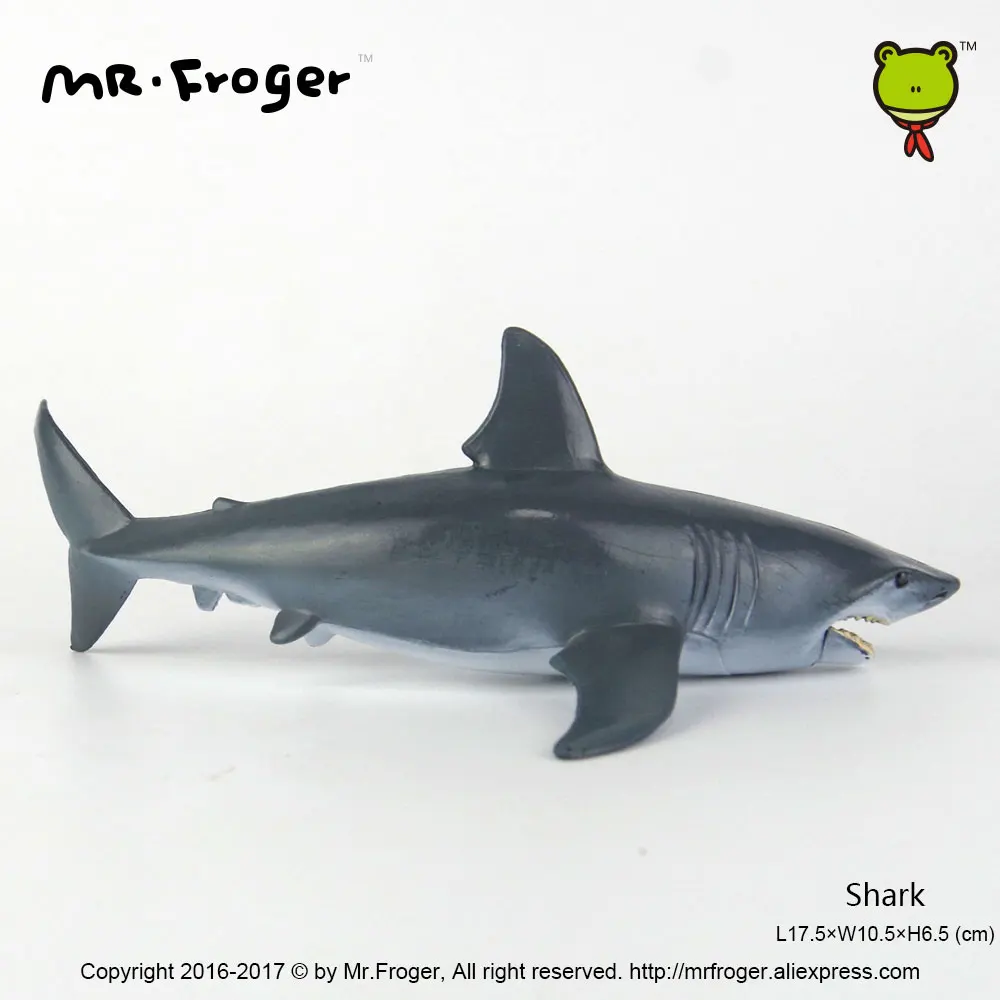 Игрушечная модель Мистер Froger Shark милая имитация челюсти морская жизнь животные в
