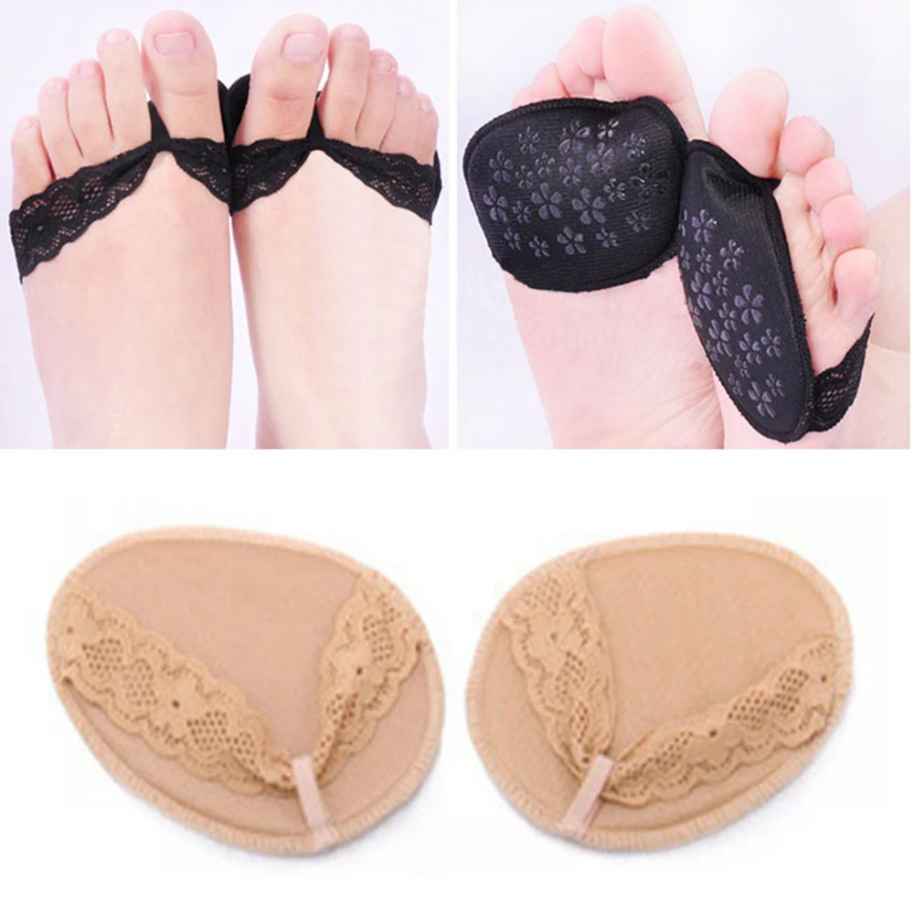 

1Pair Forefoot Insole Arch Support High Heel Shoes Insoles Flatfoot Orthotics Anti Slip Half Yard Cushion Pad for Foot Tool