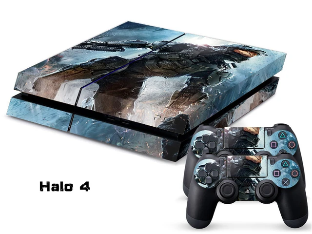 1Set Halo 4 Game PVC Skin Stickers For Playstation 4 PS4 Console 2 Pcs Vinyl decal Skin Stickers PS4 Controller Games NO.16 _ - AliExpress Mobile