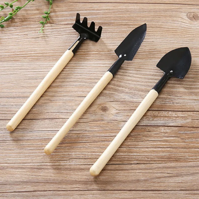 

3 Pcs/set Mini Garden Combination Tool Set High Quality Shovel&Rake Kit Hand Tools For Household