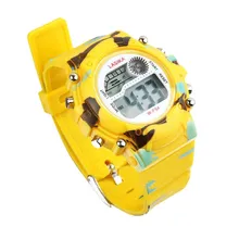 Irisshine i0727 high quality gift Children watches kids Digital LED Analog Quartz Alarm Date Sport Wrist Watch for Girls and boy