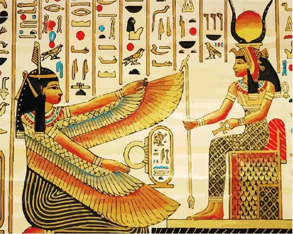 beibehang Custom Wallpaper 3d Stereo Photo Mural Egyptian Backstreet Living Room Bedroom wallpaper for walls 3 d papel de parede