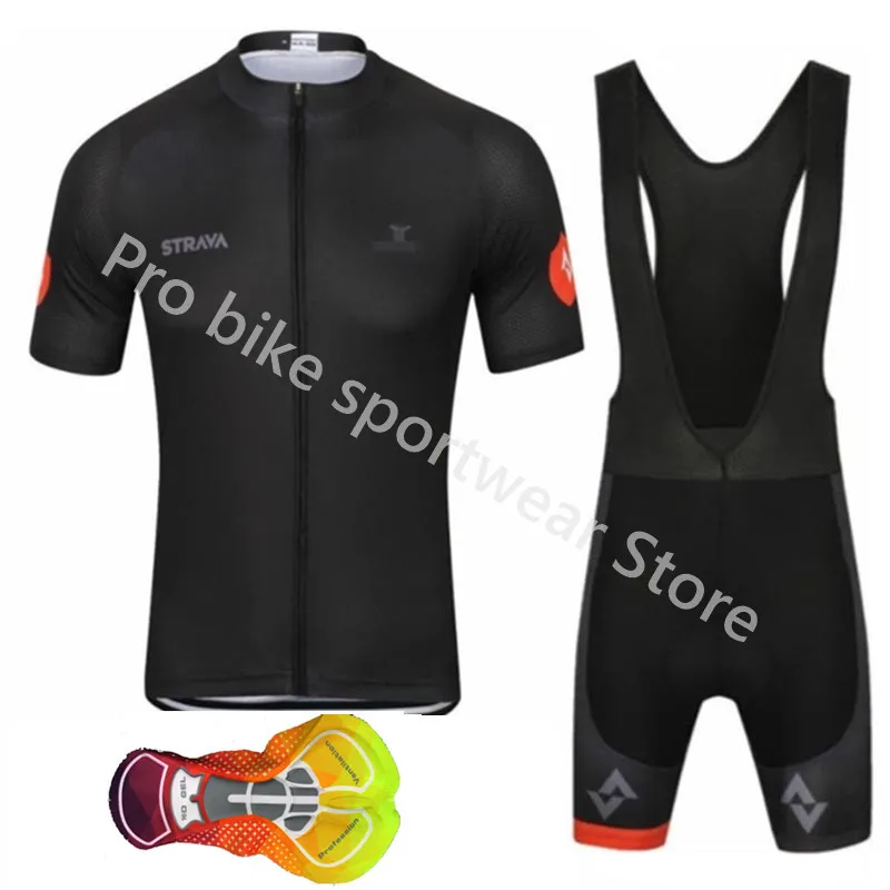 1 Ropa ciclismo Hombre Strava мужская летняя спортивная одежда велосипедная одежда короткий рукав гоночный велосипед Горный Pro команда Велоспорт Джерси - Цвет: 1