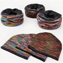 Горные лыжи Head шею Hat Открытый Спорт Пеший Туризм теплым шарфом Для женщин Для мужчин зима-осень теплая хлопковая велосипедная шапочка