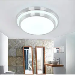 GLW потолочный светильник 12 Вт светодиодный светильник acryli Алюминий края кадра внутреннего освещения Спальня жизни кухня свет минимализм