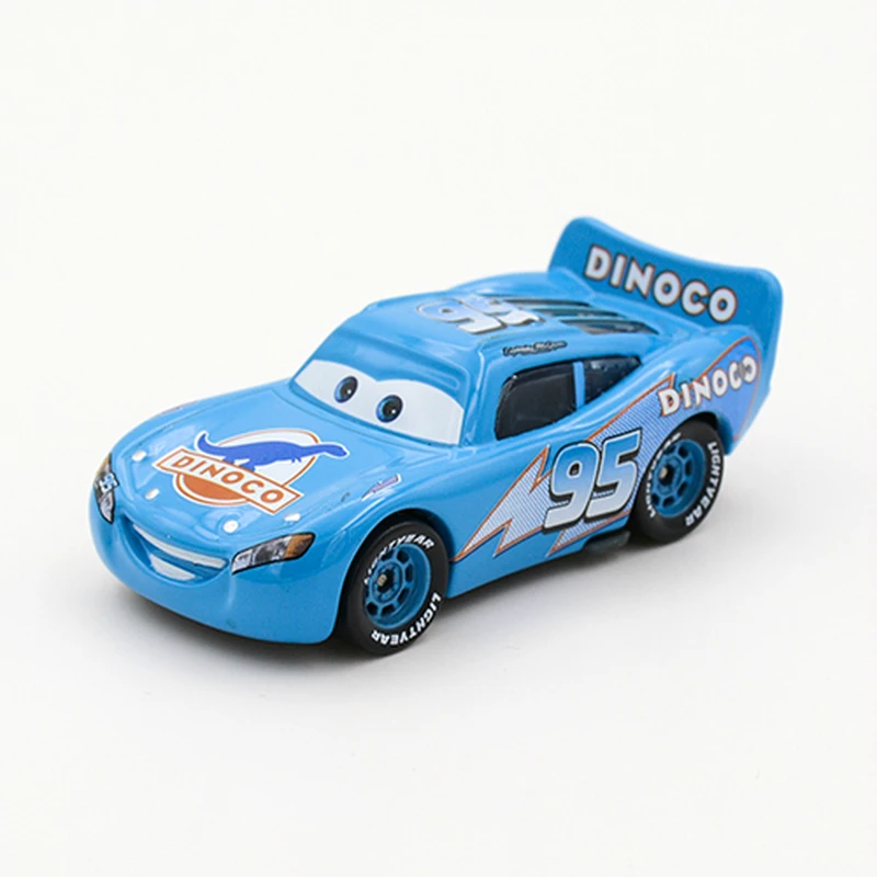 Disney Pixar Cars 2 3 Lightning Mc queen Mater Jackson Storm Ramirez 1:55 литая под давлением модель из металлического сплава игрушка Mc queen автомобиль подарок для ребенка - Цвет: 95 blue