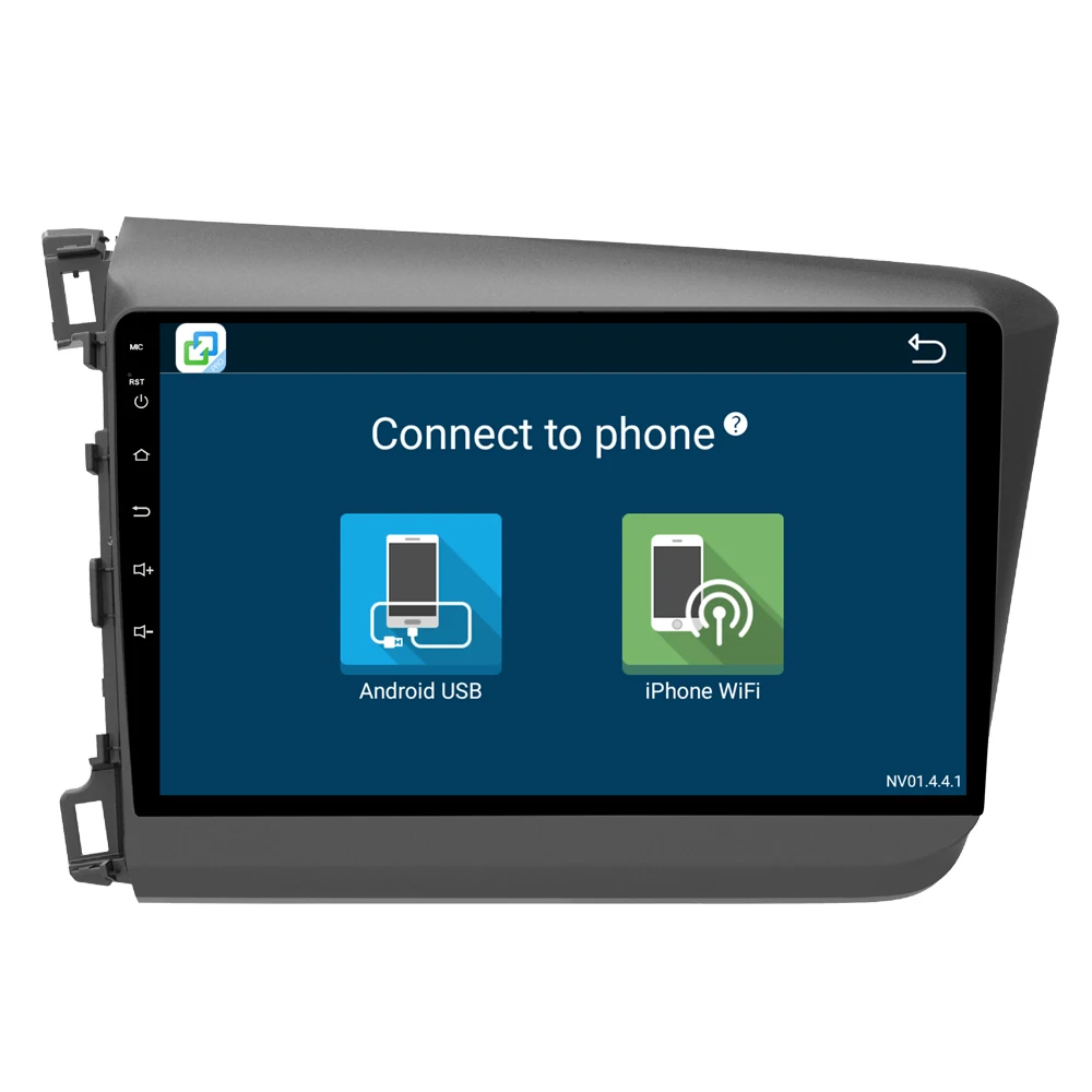 Flash Deal Car Multimedia player 1 Din Android 7.1 Car DVD For Honda Civic 2012-2015 9" 2G/16G touch screen Car Radio GPS 11