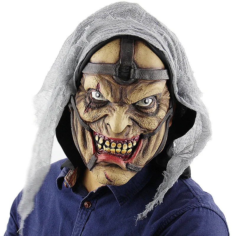 

Scary Mask Halloween Horror Maske Skull Zombie Vampire Face Mask latex Bloody Skull Cosplay Costume Fancy Party Supplies