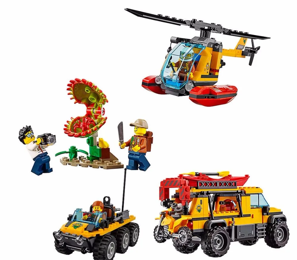 Bela-10712-City-Jungle-Ungle-Jungle-Exploration-Site-60161-Building-Block-857pcs-Bricks-Toys-Compatible-With (3)