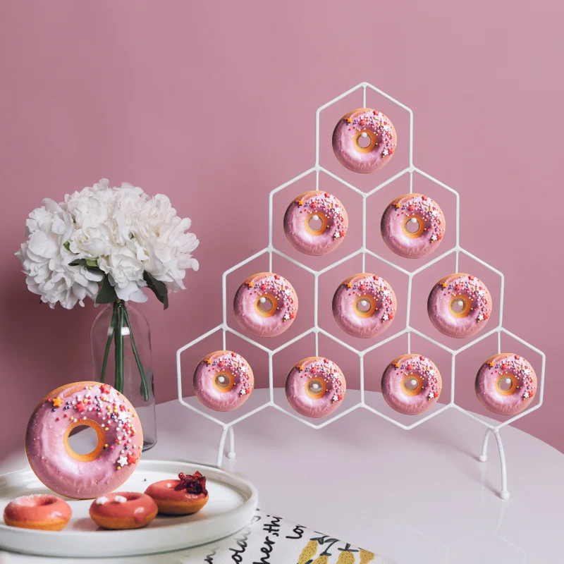 

Donut Display Stand Wedding Kids Birthday Home Party Tableware Donuts Decoration Racks Doughnuts Stands Holder