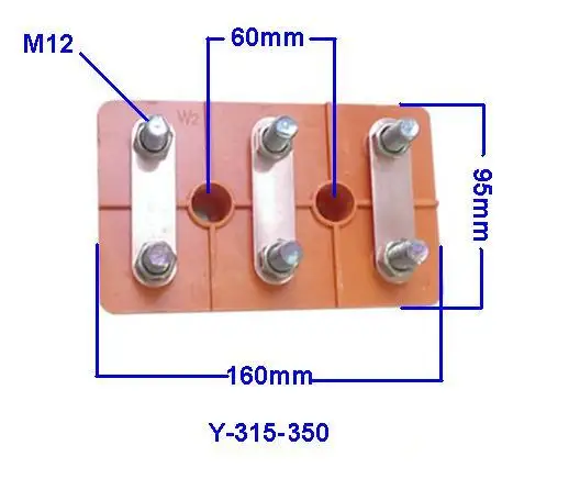

Free Shipping Y315-350 connecting terminal splice terminal block terminal plate patch board water pump electric motor