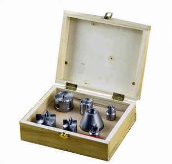 

Woodworking lathe Thimble 7pcs Set of wooden box M25 (1 inch 8 teeth) /M33x3.5 Woodworking tool.