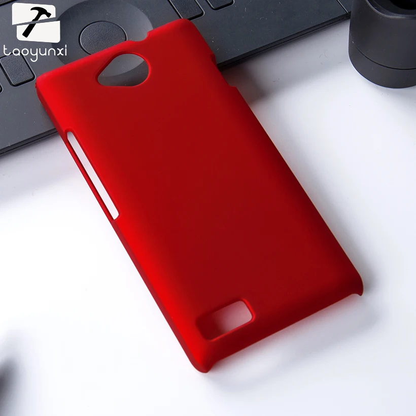 

TAOYUNXI Rubber Matte Hard Phone Cases For ZTE Blade G Lux 4.5 '' Covers Frosted Anti-knock Phone Accessories Bags Hood