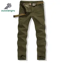 Для мужчин брюки армейские военные вентиляторы спортивные легинсы Для мужчин специальный стиле солдатской камуфляжной груз схватка Пеший Туризм брюки без ремня