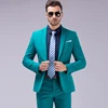 Conjuntos de chaleco y pantalones para hombre, chaqueta de moda para novio, trajes de vestido de boda, traje de negocios informal de 3 piezas, abrigo, pantalones, novedad de 2022 ► Foto 1/6