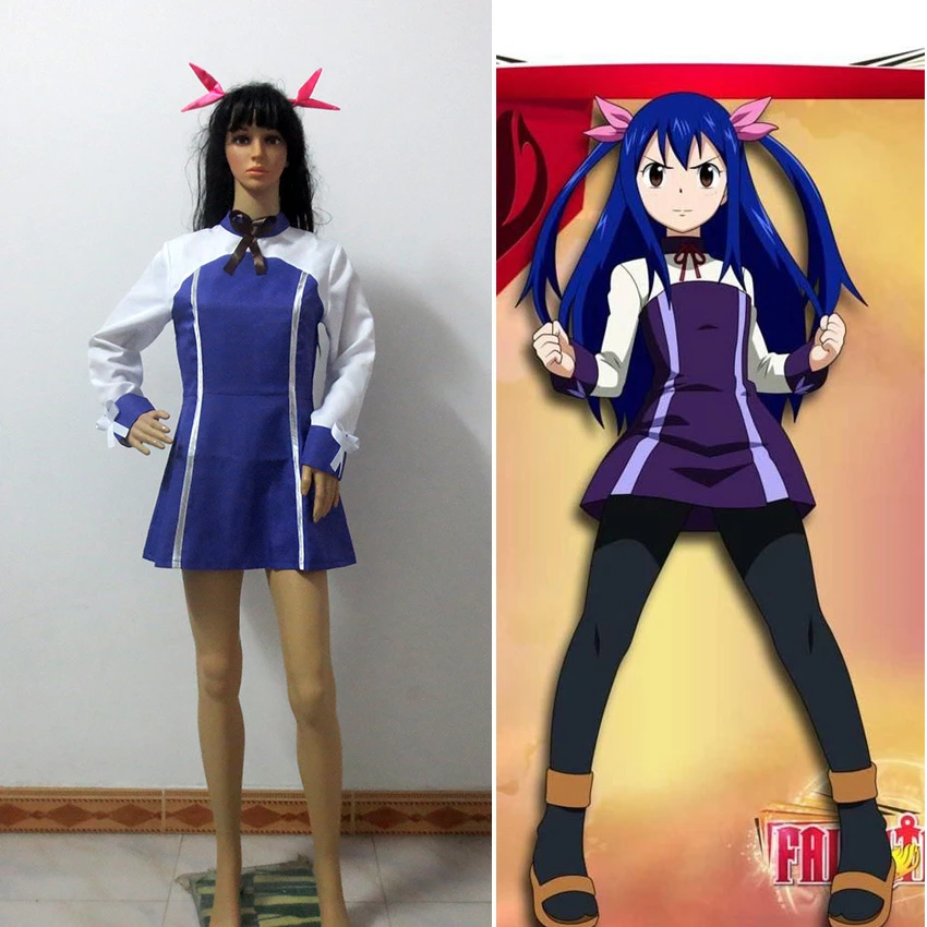 アニメフェアリーテイルウェンディマーベルコスプレ衣装カスタムハロウィンガールコスチューム Wendy Marvell Cosplay Costume Cosplay Costumemarvel Cosplay Costumes Aliexpress
